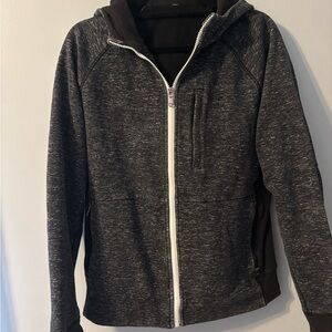 525M lululemon athletica Black Heather  Best Coast hoodie